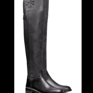 Tory Burch over the knee boots